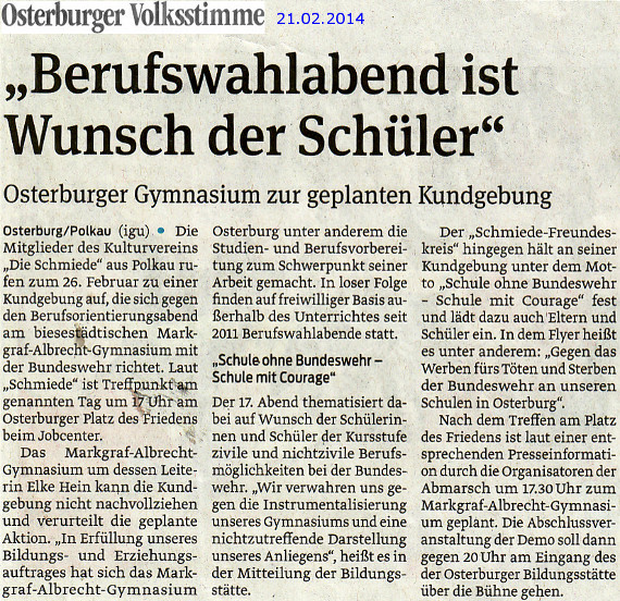 21.02.2014 vs berufswahlabend wunsch der schueler