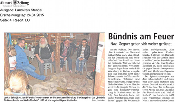 23.04.2015 AZ Buendnis am Feuer