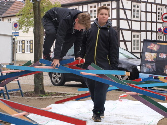 bruecken-bauen leonardo-bruecke curiosa-familienjahrmarkt